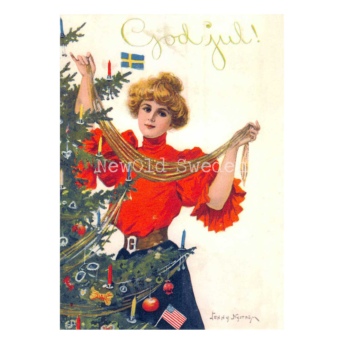 God Jul - Jenny Nyström - 850 - 4