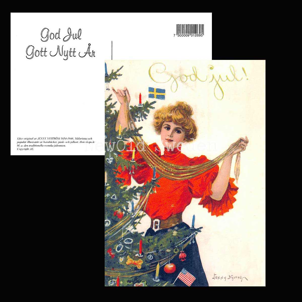 God Jul - Jenny Nyström - 850 - 3