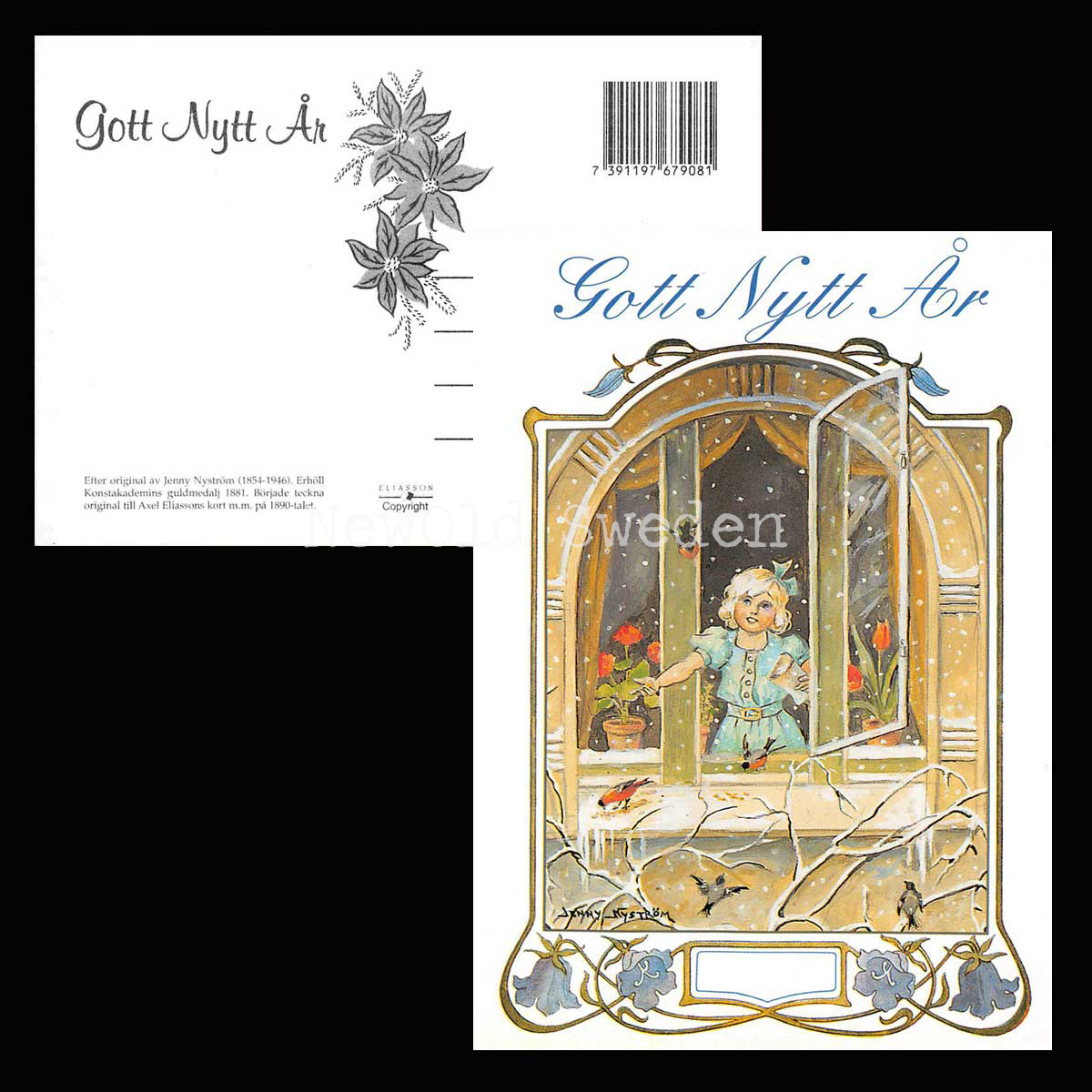 Gott Nytt År - Jenny Nyström - 850 - 3
