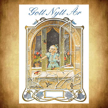 Gott Nytt År - Jenny Nyström - 850