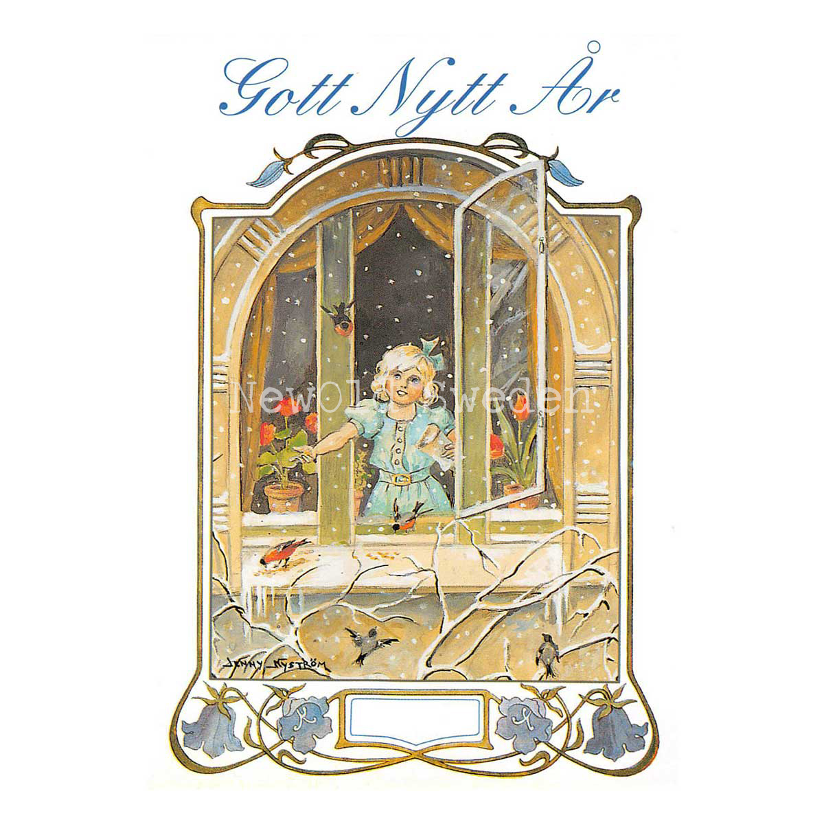 Gott Nytt År - Jenny Nyström - 850 - 4
