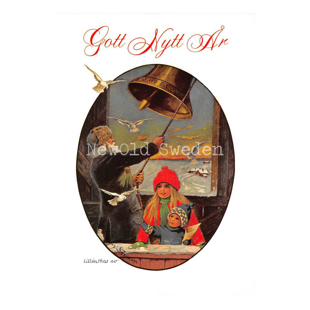Gott Nytt År - Jenny Nyström - 850 - 4