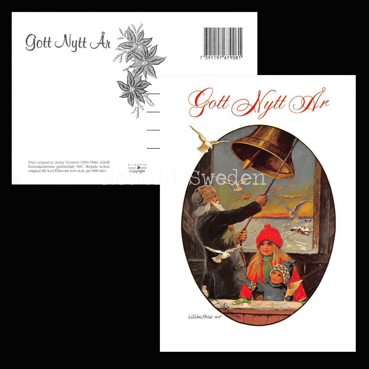 Gott Nytt År - Jenny Nyström - 850 - 3