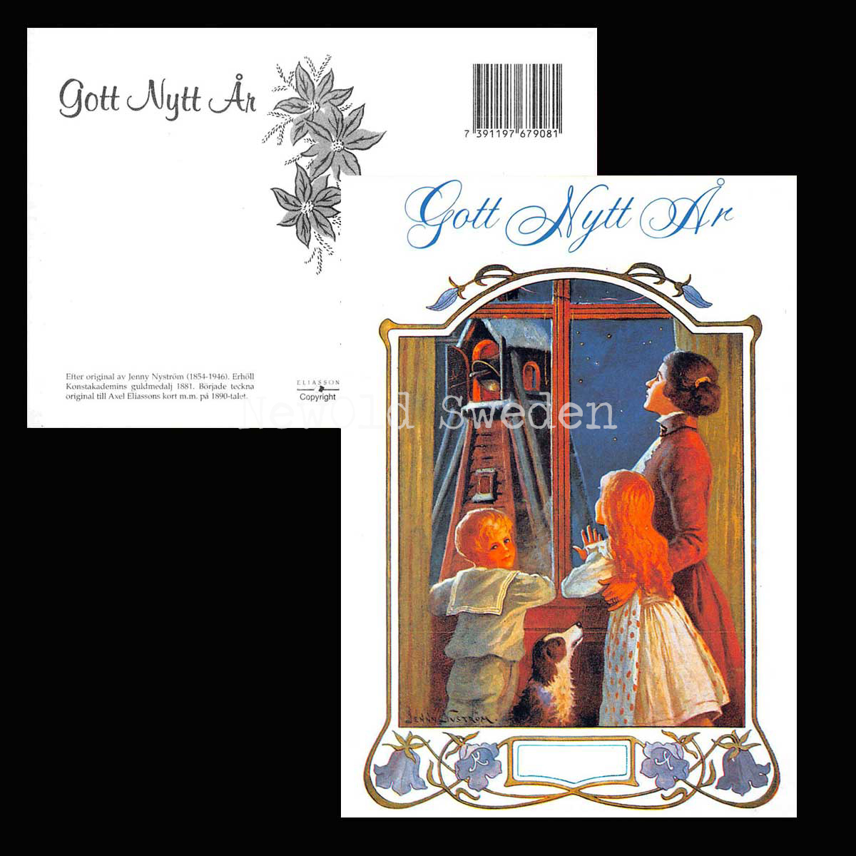 Gott Nytt År - Jenny Nyström - 850 - 3