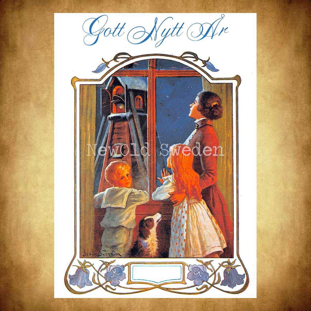 Gott Nytt År - Jenny Nyström - 850 - 2