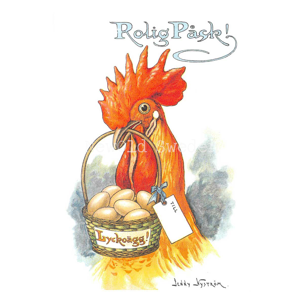 Rolig Påsk - Jenny Nyström - 950 - 4