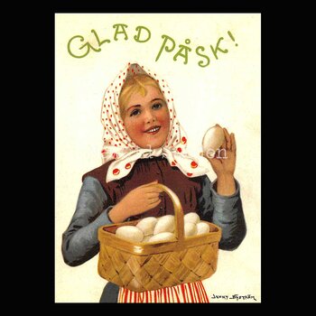 Glad Påsk - Jenny Nyström - 950