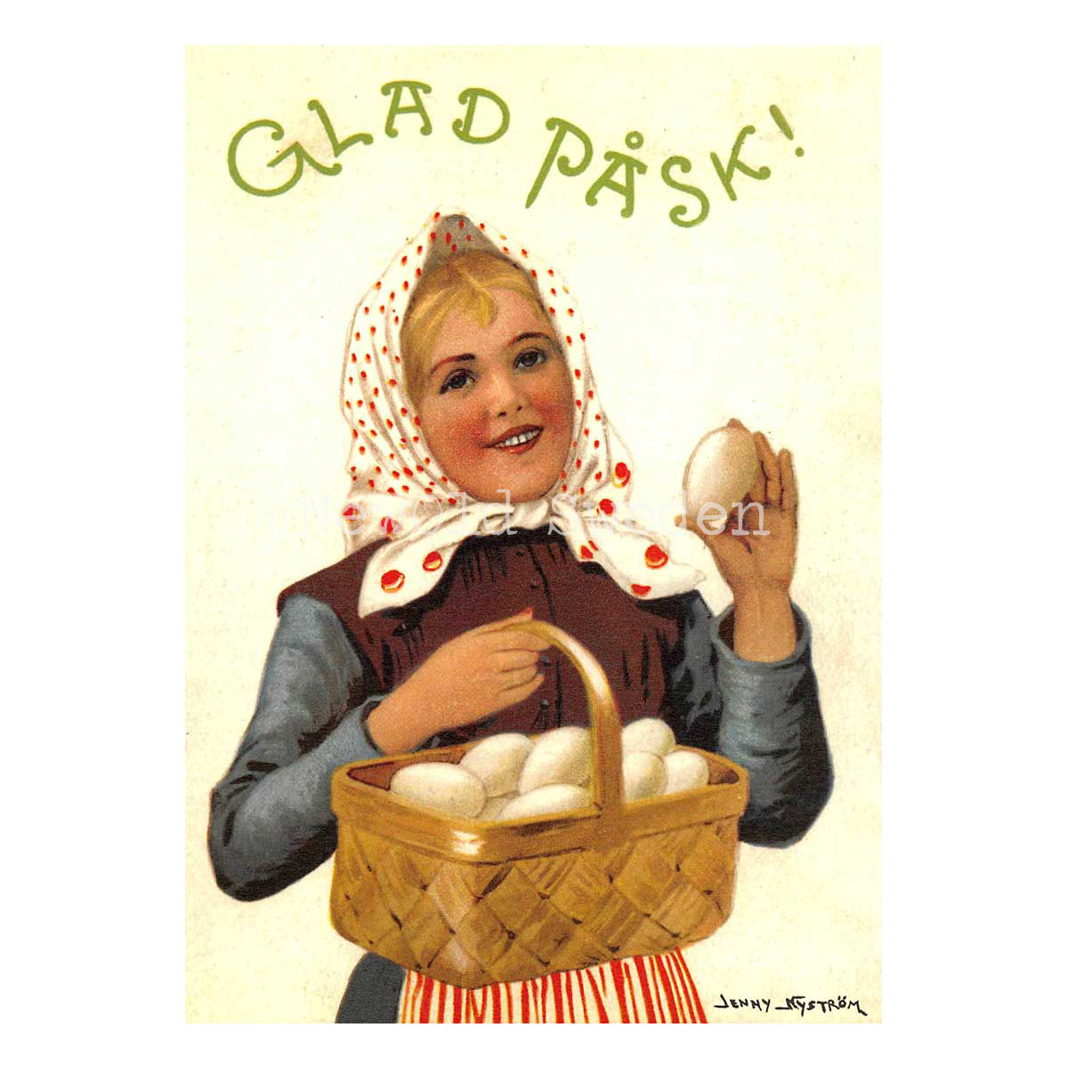 Glad Påsk - Jenny Nyström - 950 - 4