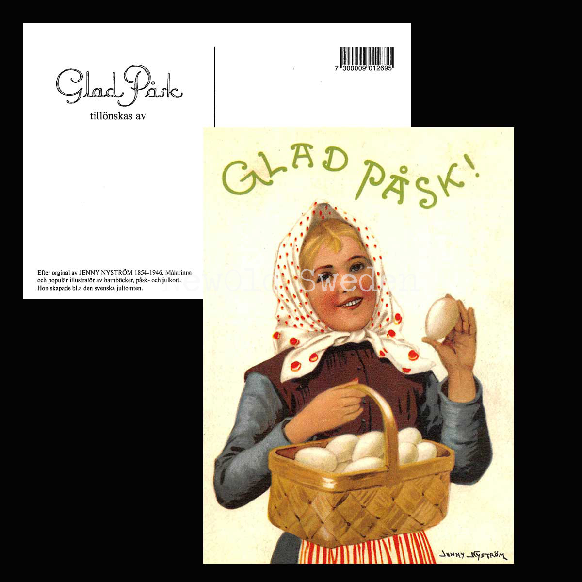 Glad Påsk - Jenny Nyström - 950 - 3