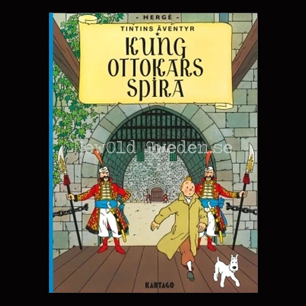 Kung Ottokars Spira Tintins Äventyr