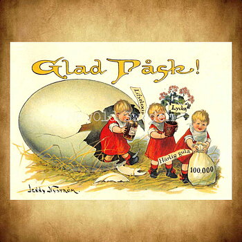 Glad Påsk - Jenny Nyström - 950