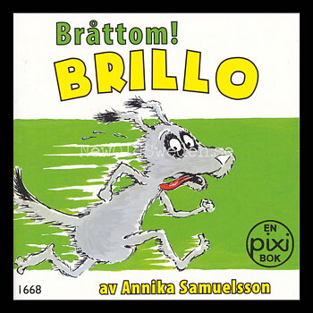 Bråttom! BRILLO PIXI-BOK 1668 - P96