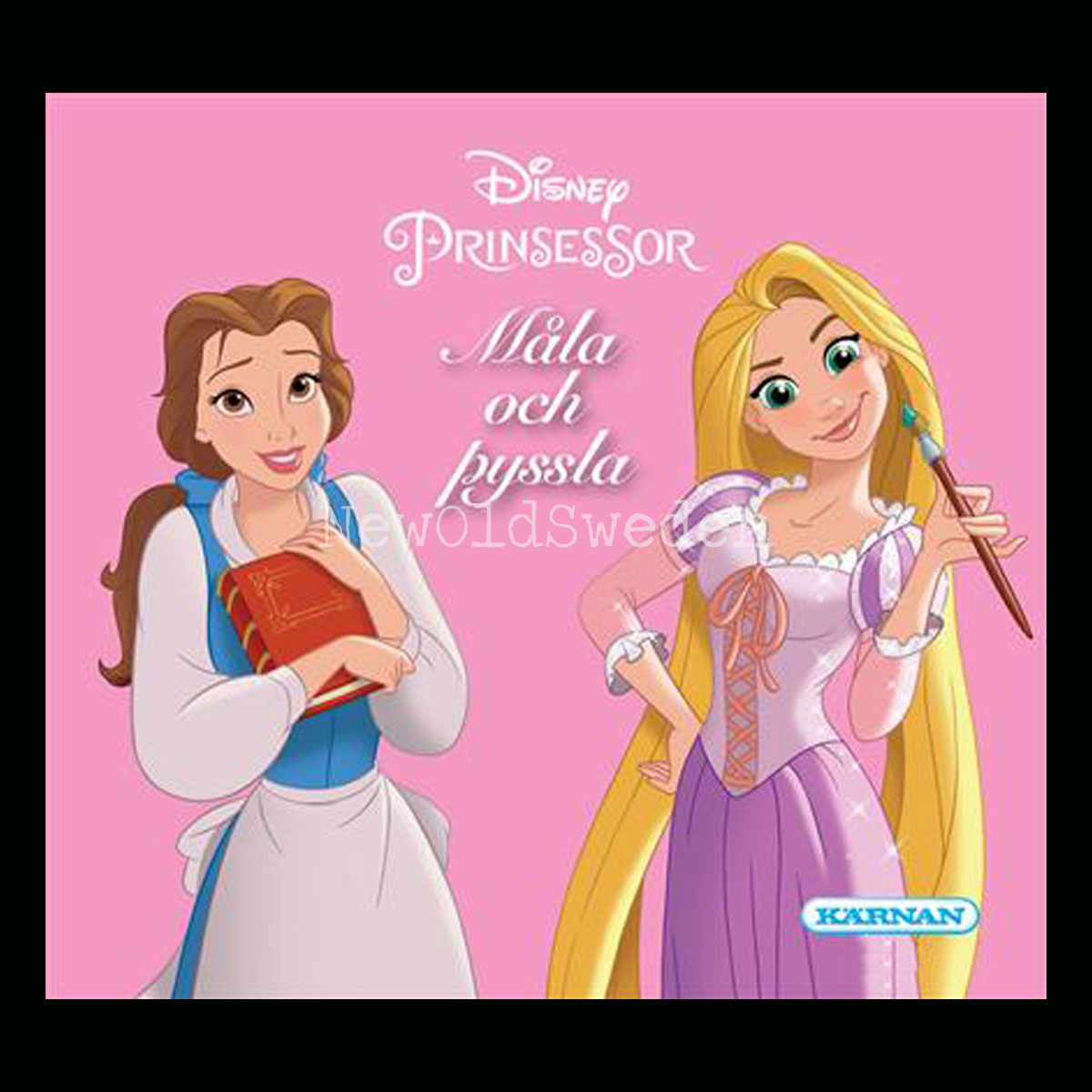 PRINSESSOR - MÅLA OCH PYSSLA - DISNEY - MB212
