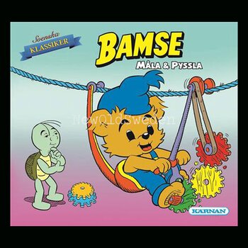 BAMSE - MÅLA & PYSSLA - Svenska Klassiker - MB212