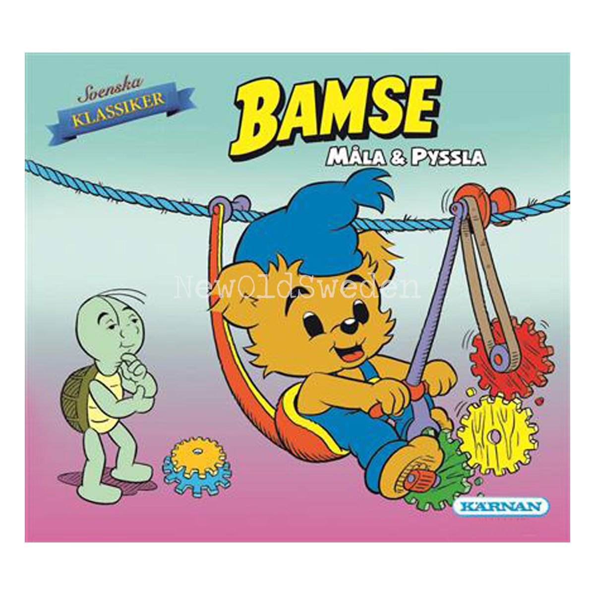 BAMSE - MÅLA & PYSSLA - Svenska Klassiker - MB212 - 4