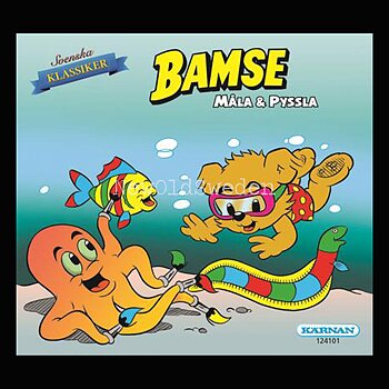BAMSE - MÅLA & PYSSLA - Svenska Klassiker - MB212