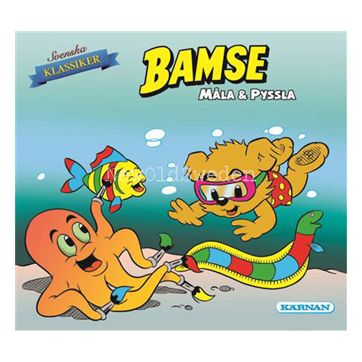 BAMSE - MÅLA & PYSSLA - Svenska Klassiker - MB212 - 4