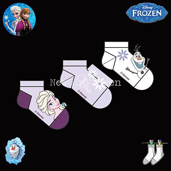 Sneakers 3-pack Frozen Disney Stl. 31/34 - Originals - 2050