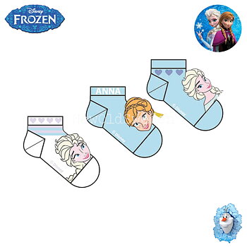 Sneakers 3-pack Frozen Disney Stl. 31/34 - Originals - 2050