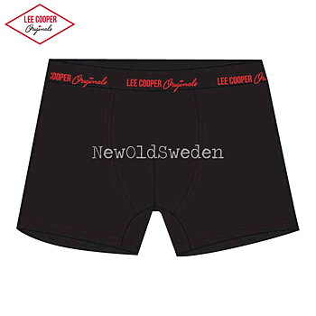 Boxer 1-pack - Stl. Medium - Svart/Röd Lee Cooper Originals - 2000