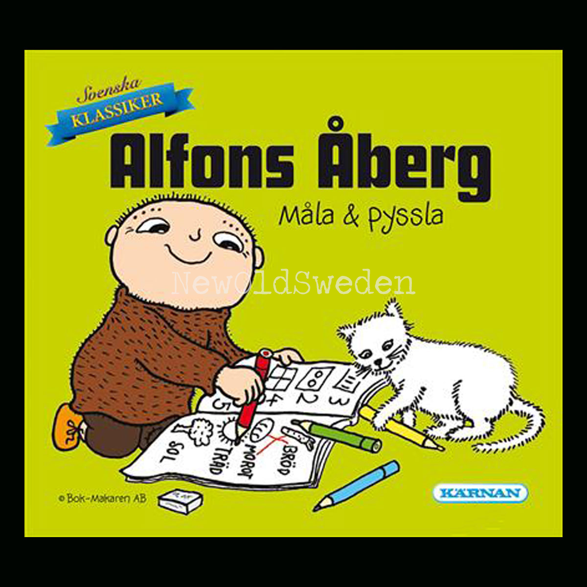ALFONS ÅBERG - MÅLA & PYSSLA - Svenska Klassiker - MB212