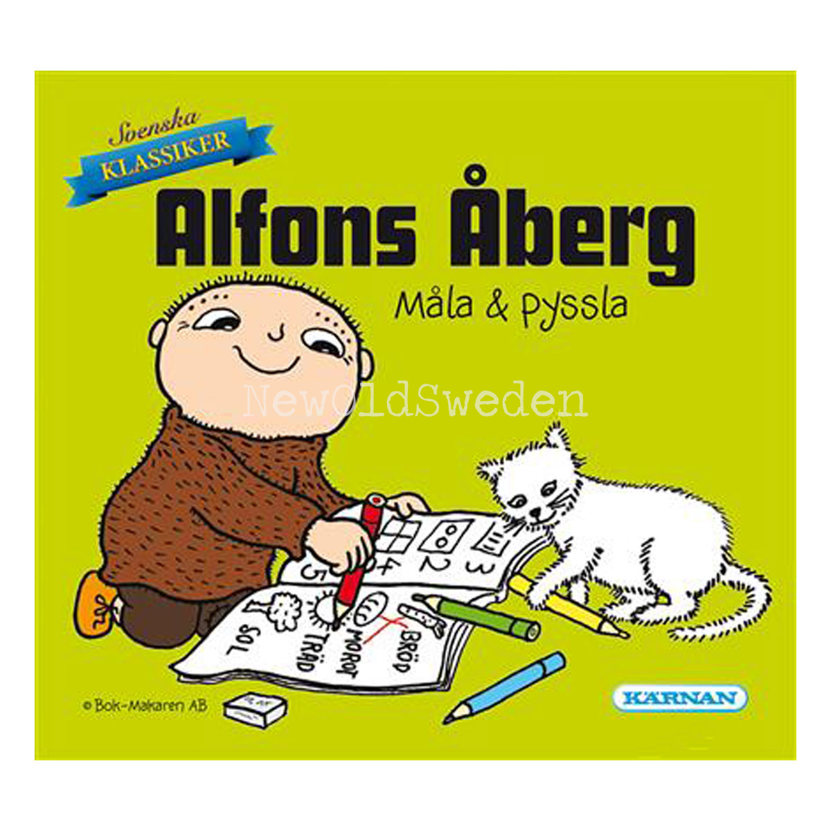 ALFONS ÅBERG - MÅLA & PYSSLA - Svenska Klassiker - MB212 - 4