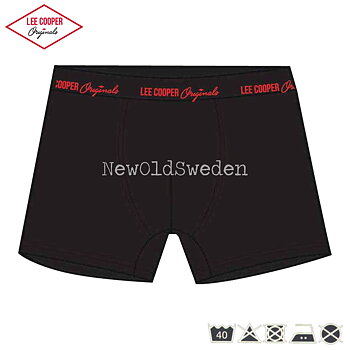 Boxer 1-pack - Stl. XX-Large - Svart/Röd Lee Cooper Originals - 2000