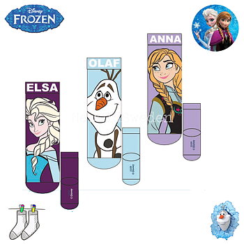 Sneakers 3-pack DISNEY FROZEN Stl. 31/34 - Originals - 2450