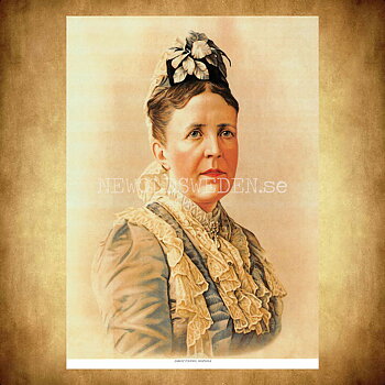 Drottning Sophia 1836-1913 - Vykort A5