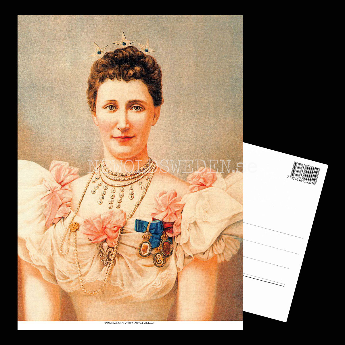 Prinsessan Maria Pawlowna 1890-1958 - Vykort A5 - 3