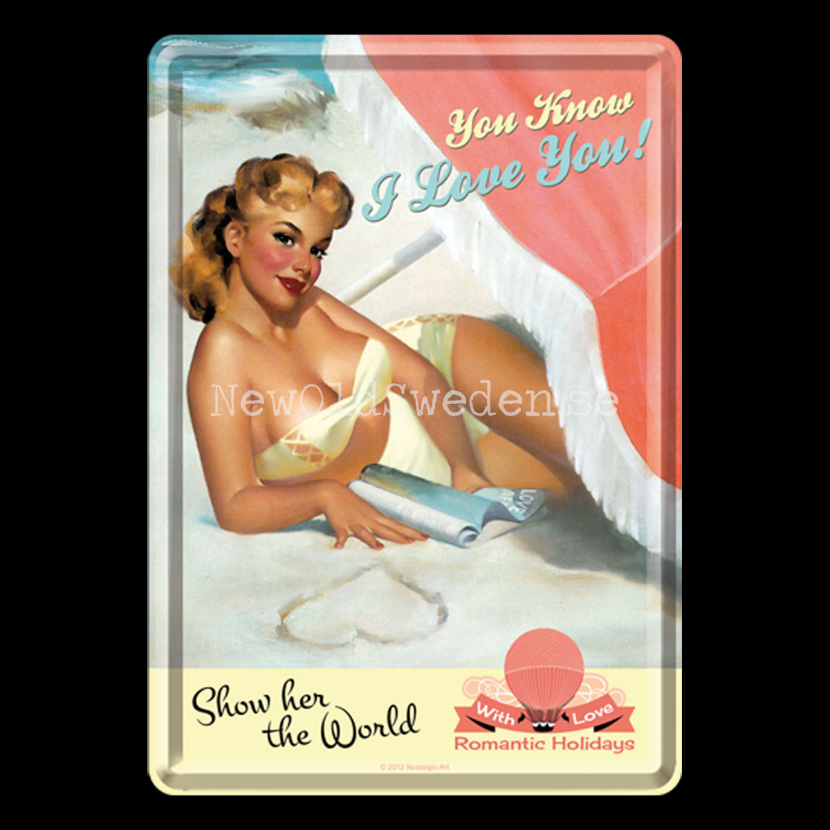 You know, I Love You ! - METAL CARD T2