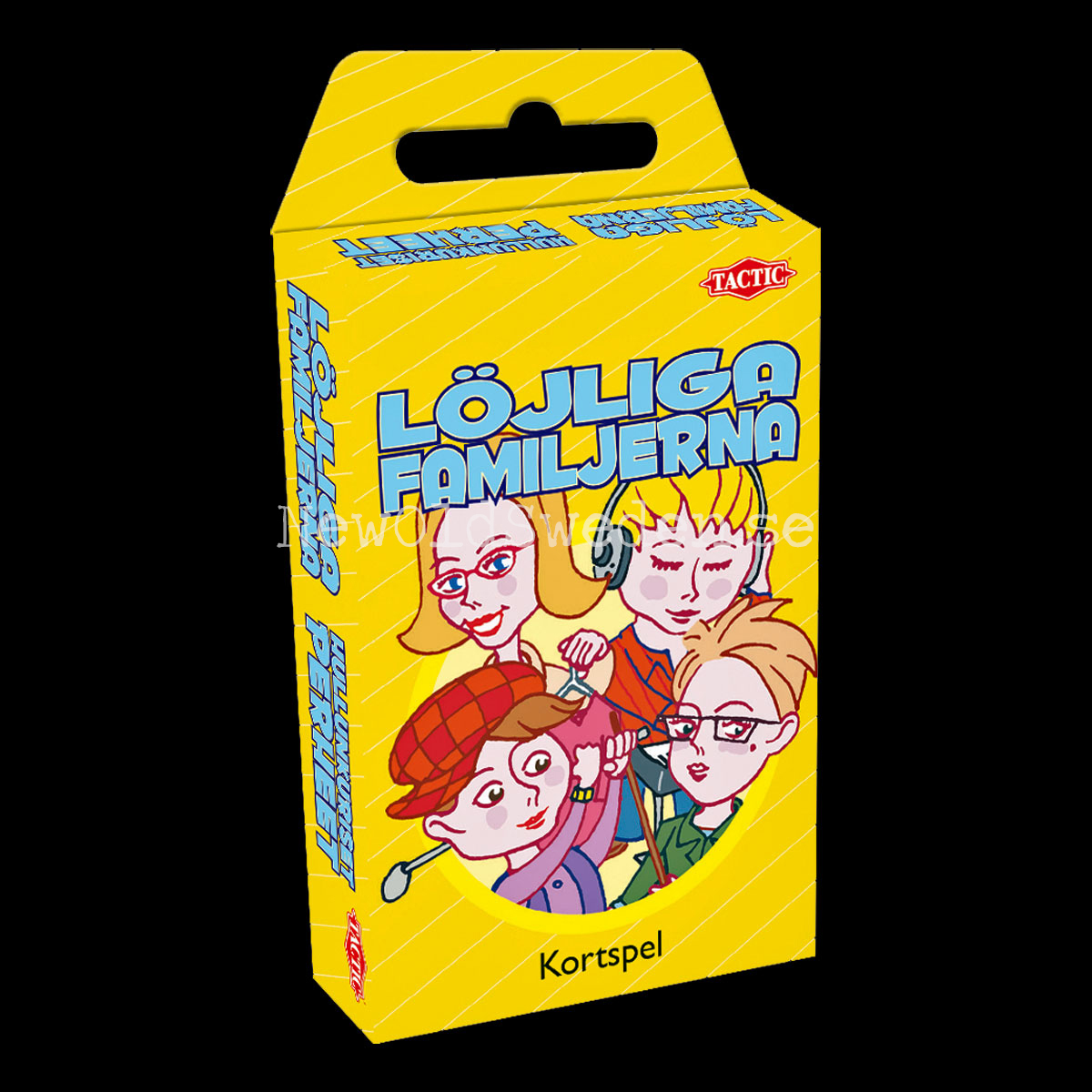 LÖJLIGA FAMILJERNA Kortspel - TACTIC