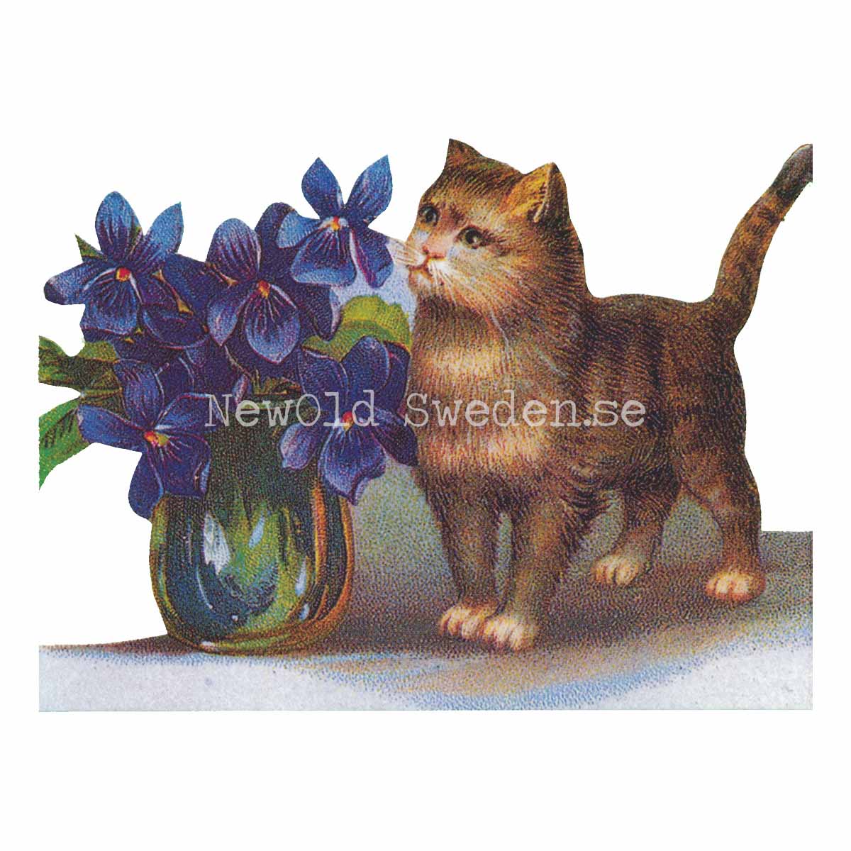 Pappersrader Katt - 65 x 9 cm - R07 - 3