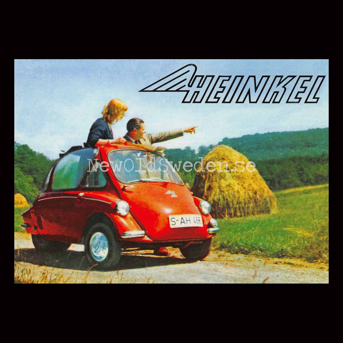 HEINKEL - Vykort A5
