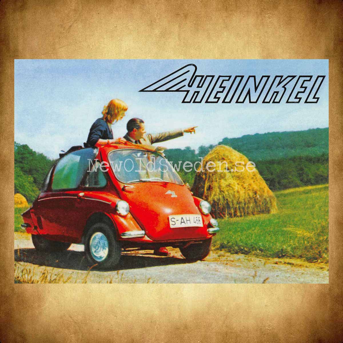 HEINKEL - Vykort A5 - 2