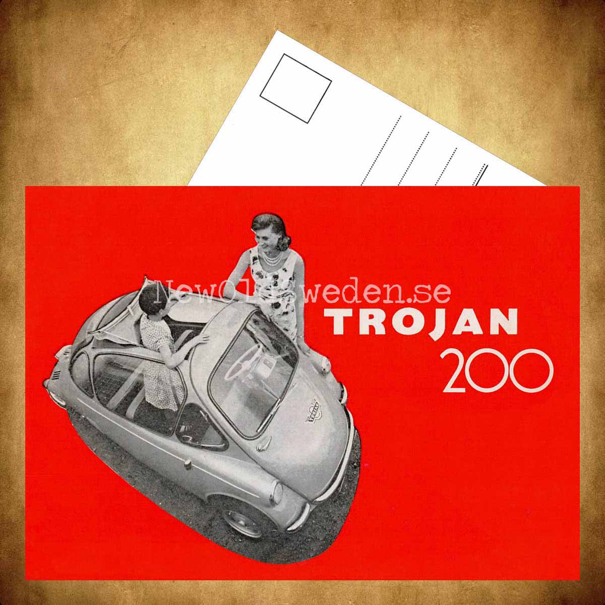 Trojan 200 - Vykort A5 - 3