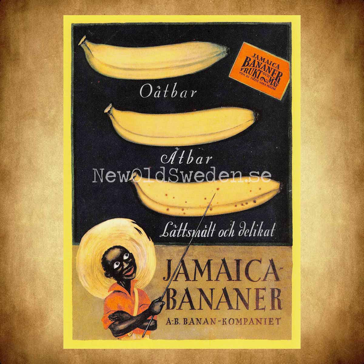 BANAN-KOMPANIET - Banan-skola - JAMAICA-BANANER - Vykort A5 - 2
