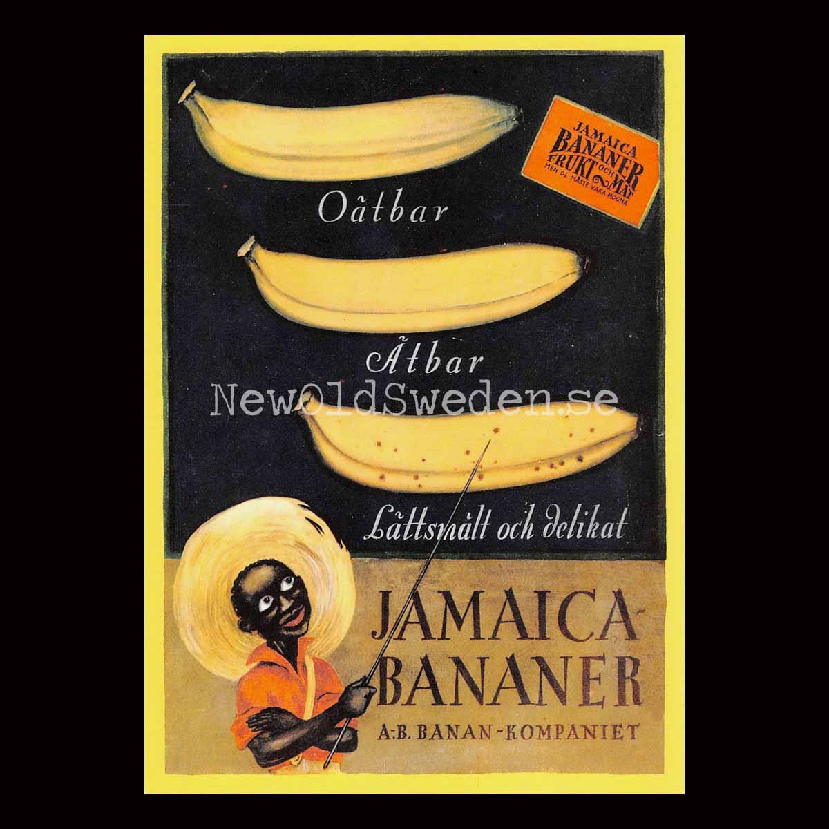 BANAN-KOMPANIET - Banan-skola - JAMAICA-BANANER - Vykort A5