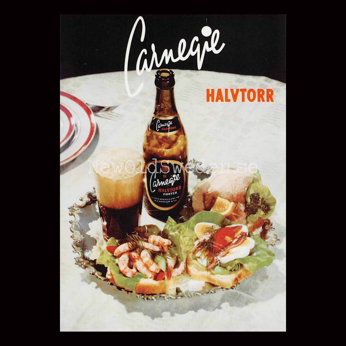 Carnegie Halvtorr Porter - Vykort A5