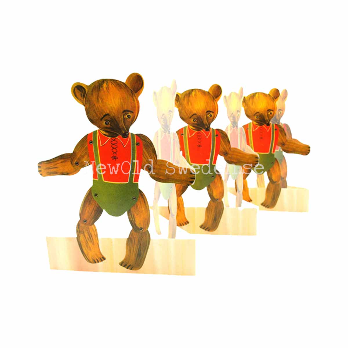 Pappersrader Teddy - 93 x 19 cm - R10 - 4