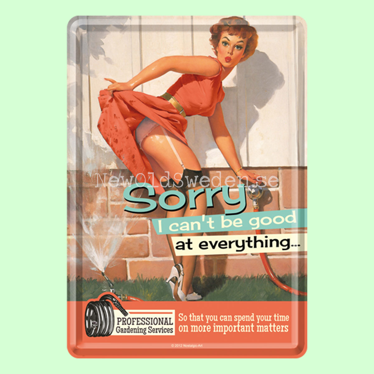 Sorry, I can´t be good at everything - METAL CARD T2 - 5