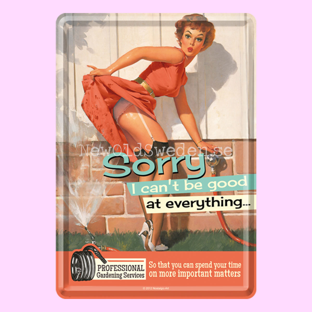 Sorry, I can´t be good at everything - METAL CARD T2 - 4