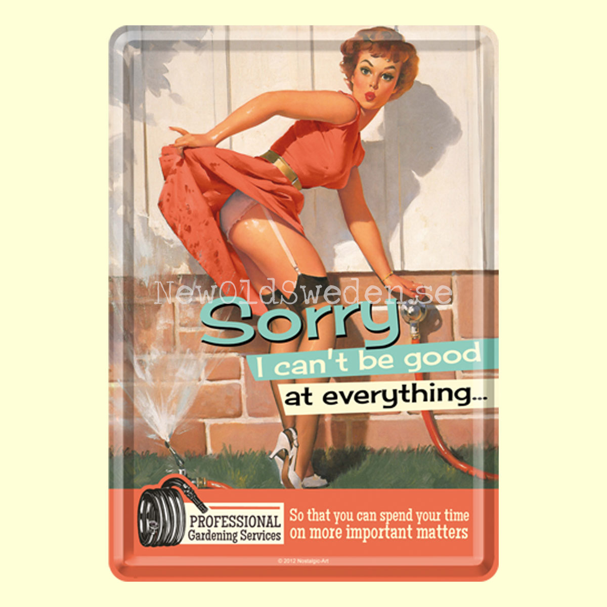 Sorry, I can´t be good at everything - METAL CARD T2 - 3