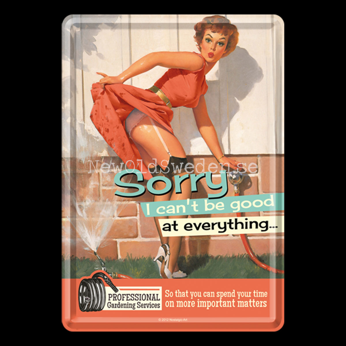 Sorry, I can´t be good at everything - METAL CARD T2