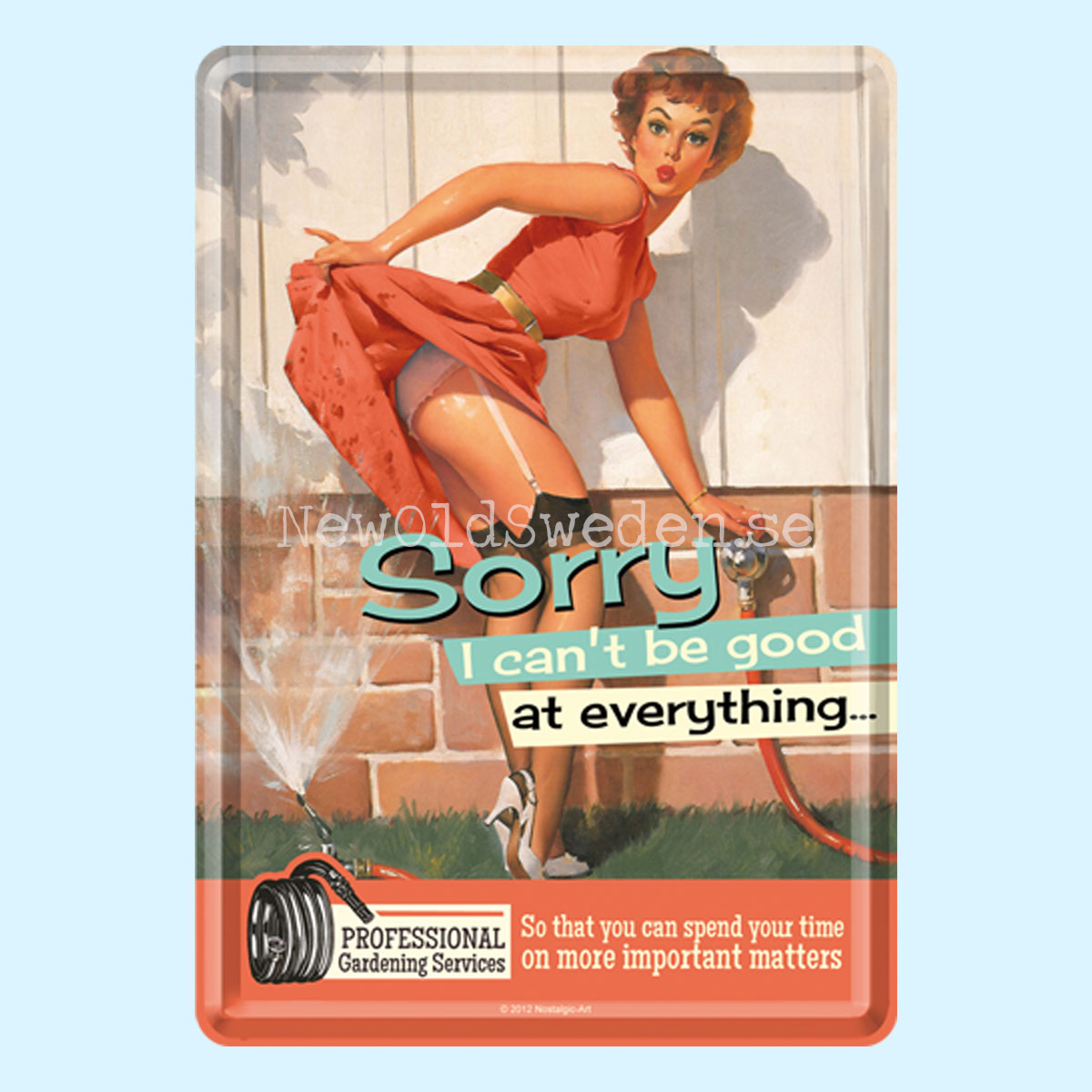 Sorry, I can´t be good at everything - METAL CARD T2 - 6