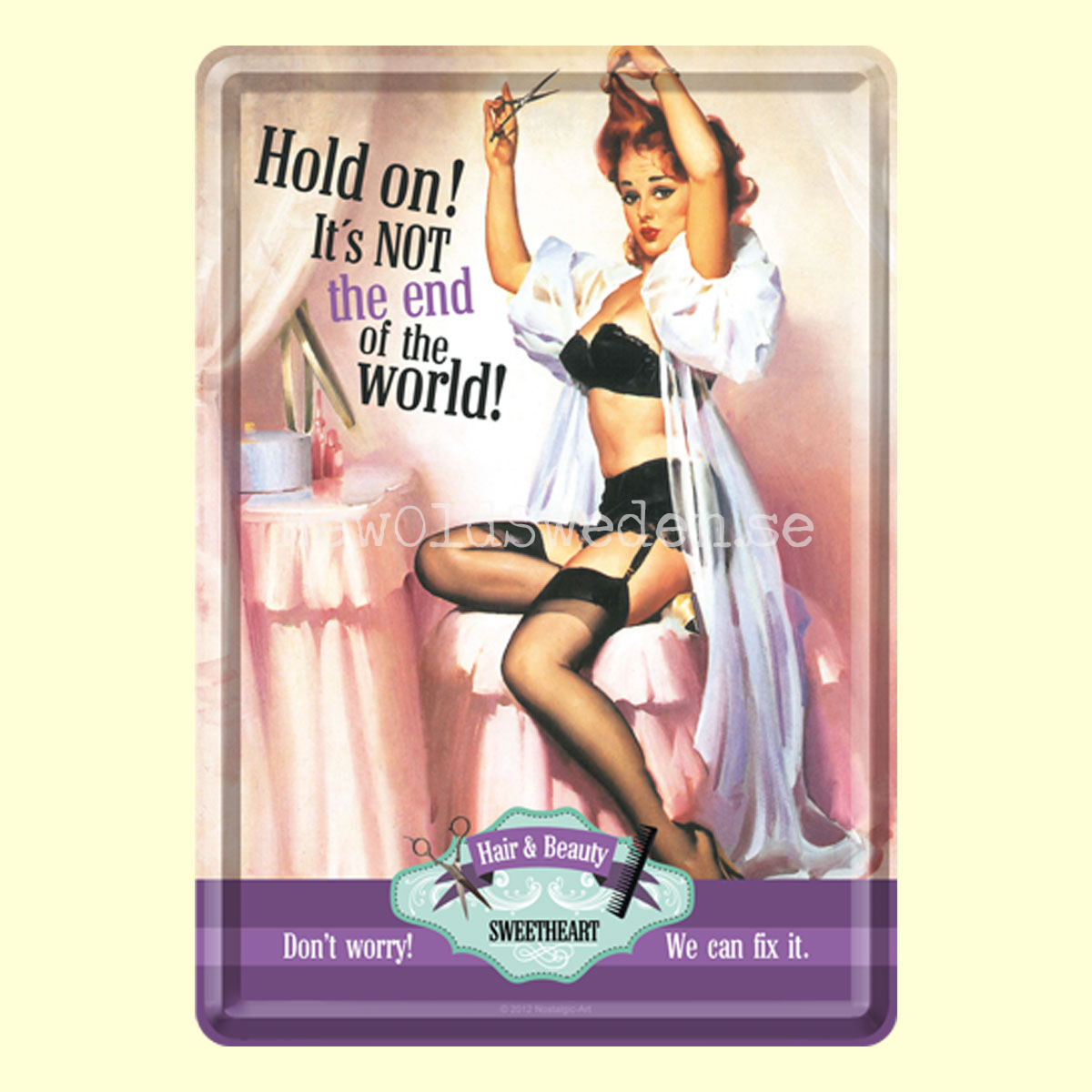 Hold on ! It´s NOT the end of the world ! - METAL CARD T2 - 5