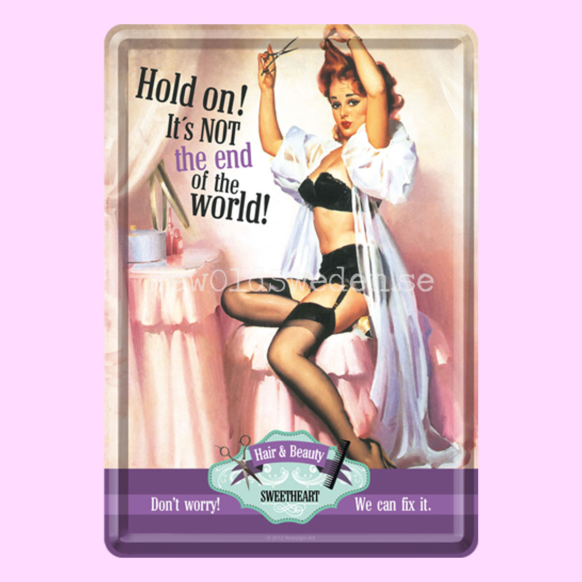 Hold on ! It´s NOT the end of the world ! - METAL CARD T2 - 6