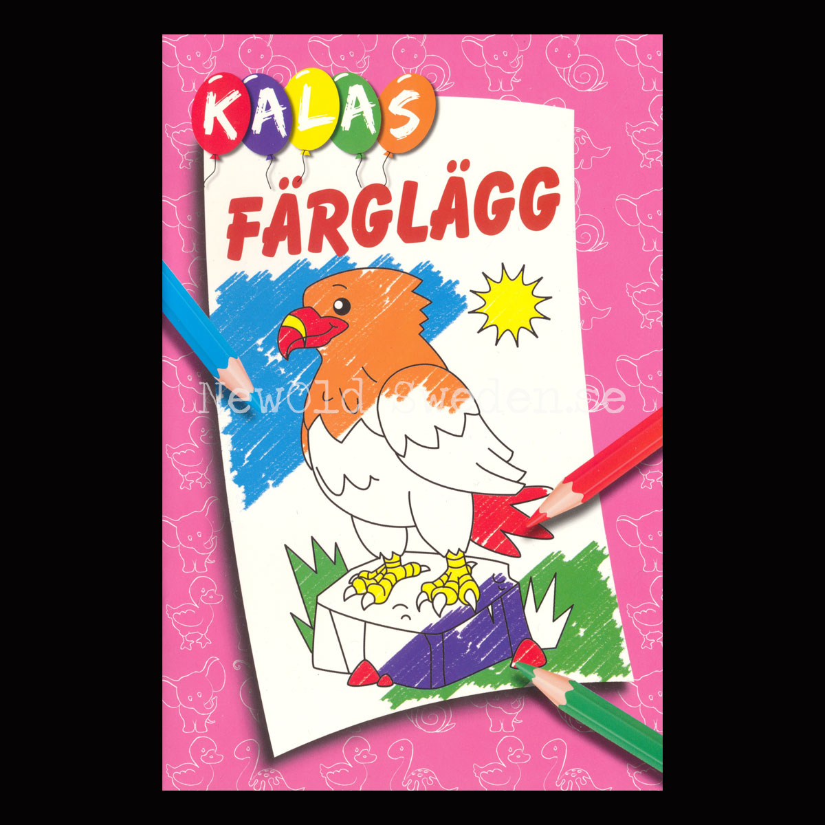 Målarbok KALAS FÄRGLÄGG Bok 6