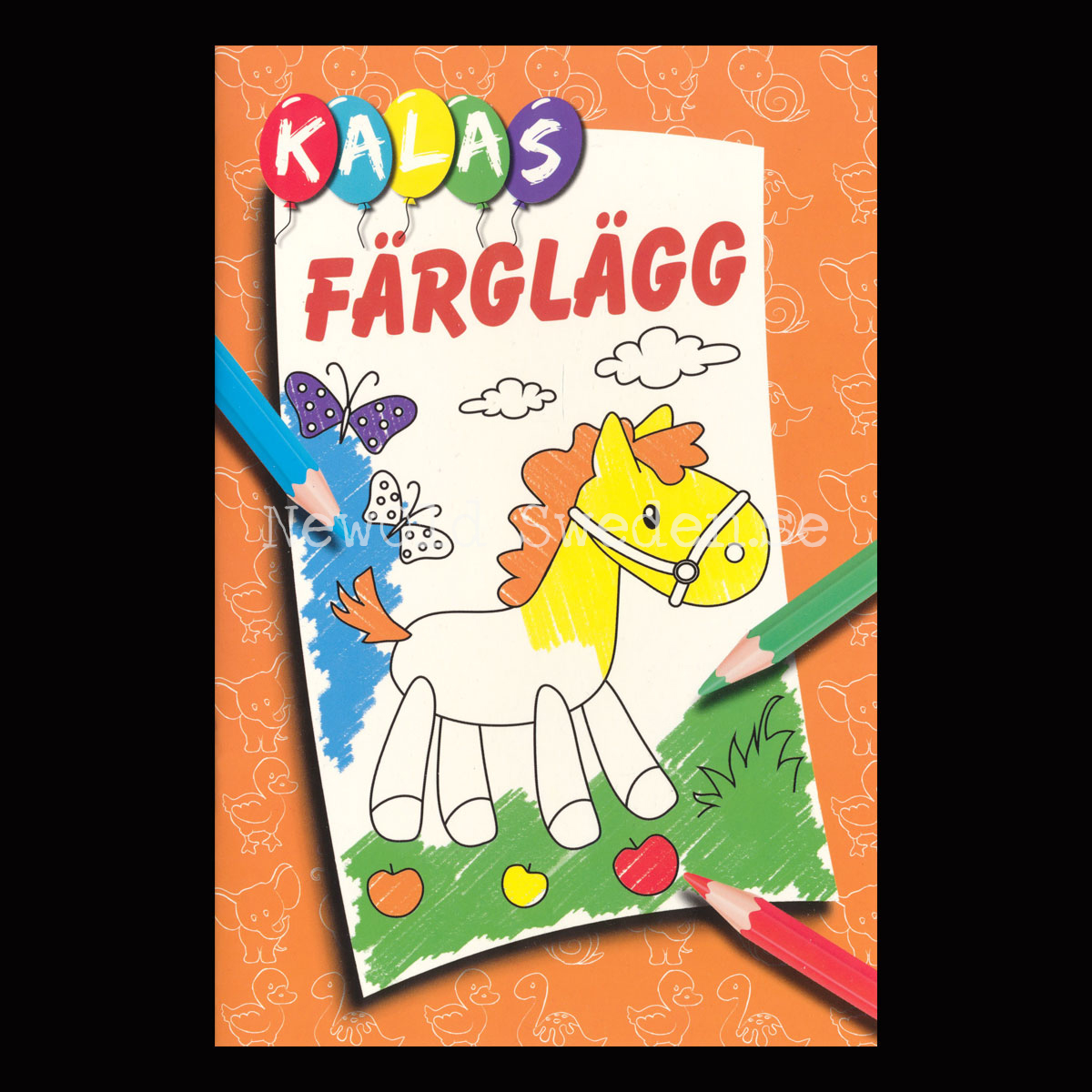 Målarbok KALAS FÄRGLÄGG Bok 5