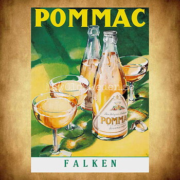 Pommac Bryggeri Falken Falkenberg - Vykort A5